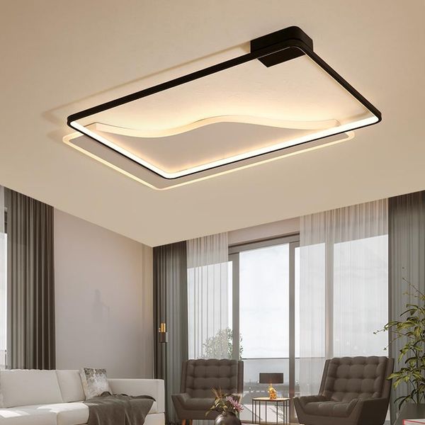 

ceiling lights modern led light living room bedroom lighting glossy acrylic dimmable