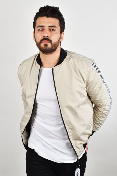 

men 's waterproof coat stripe raincoat quality autumn winter new season 2100476 xs54, Black;brown