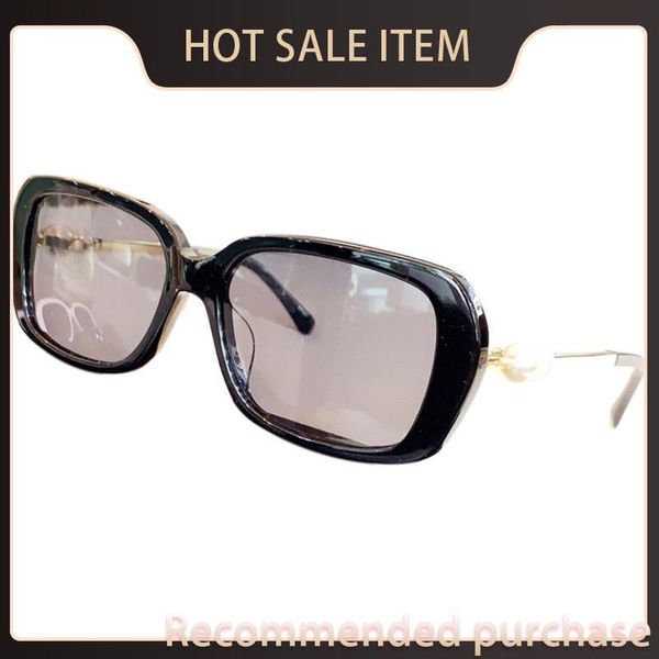 

with glasses acetate sunglasses frame gafas de luxury trend brand fashion sun pearl uv400 eyewear rectangle women sol mujer kgnrb, White;black