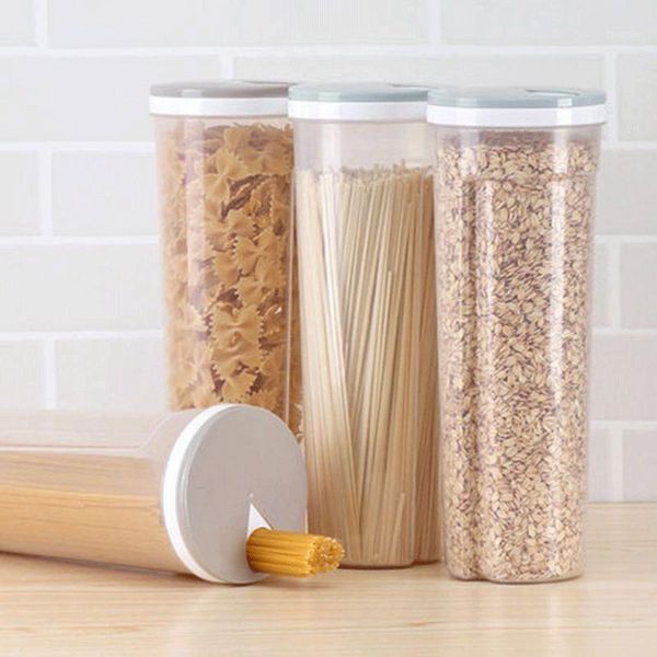 

storage bottles & jars kitchen box multigrain food noodle jar supplies sealed plastic bottle