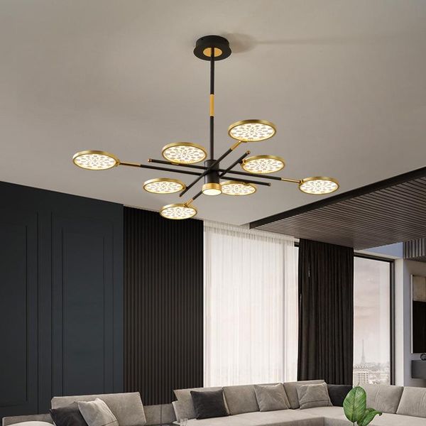 

pendant lamps nordic led crystal chandelier tree branch lustre suspension luminaria pendente studio light fixtures