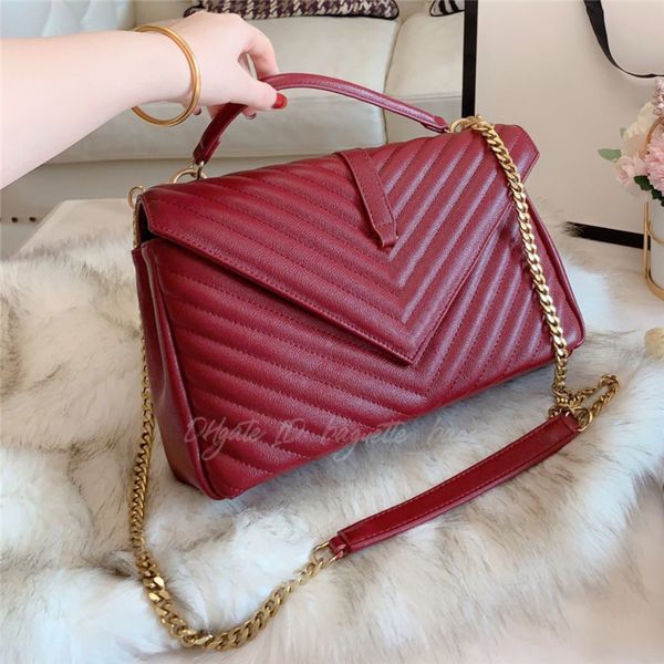 Cüzdan lüks tasarımcı Kadın moda omuz el çantası rahat bayan çanta deri zincirler fermuar ve çile askılı çanta iş tote bayanlar crossbody cüzdan