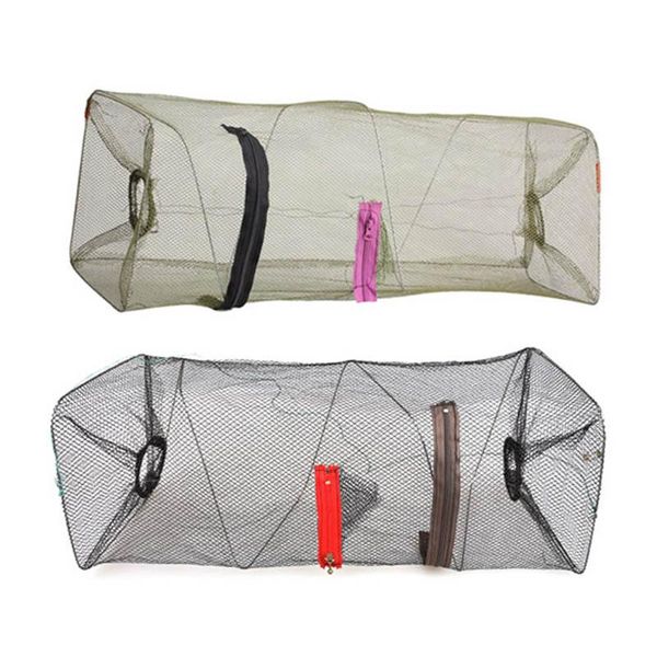 

shrimp net dip crab cage fish crawdad minnow fishing bait trap cast ed-shipping