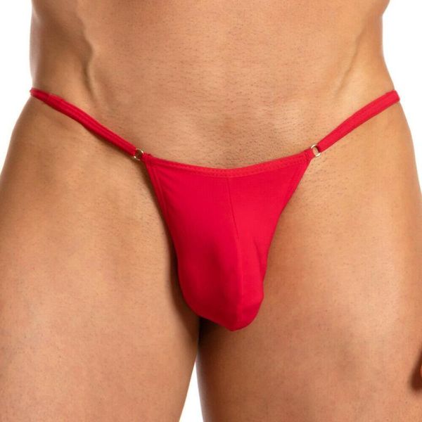 

underpants mens back bikini soft pouch enhancing g string ice silk underwear men's thong ultra-thin, Black;white