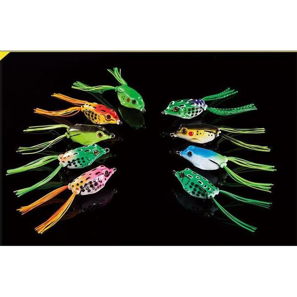 

new soft rubber ray frog snakehead lure 8g-4.5cm 11g-5cm 14g-5.5cm 3 size ater lifelike frog pesca fishing bait khvhm 54ueu
