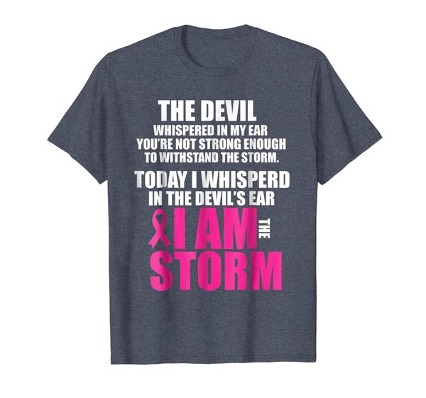 

I Am The Storm T-Shirt Breast Cancer Survivor WARRIOR Gift, Mainly pictures