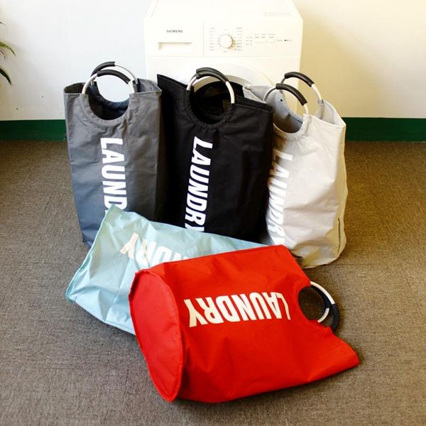 

oxford cloth laundry bag , laundry basket ,folding storage bag , home basket.
