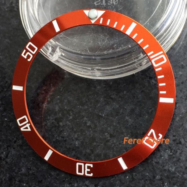 

repair tools & kits 38mm orange bezel for 40mm men watch parts