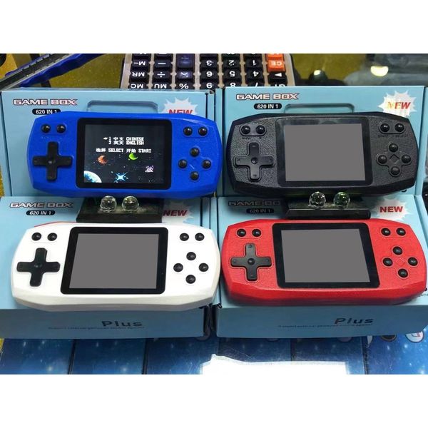 

620 retro portable game players handheld video games consoles color lcd display support tv av input pk pxp3 sup pvp for kids gift