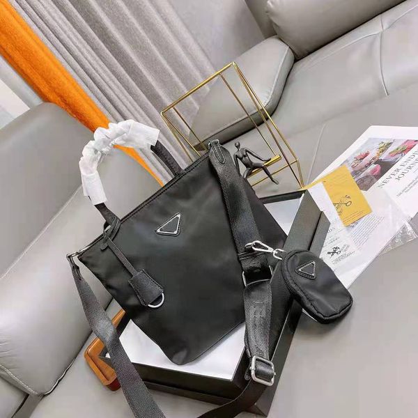 

sell new fashion 2piece nylon shoulder bag designer messenger bag mobile phone bags