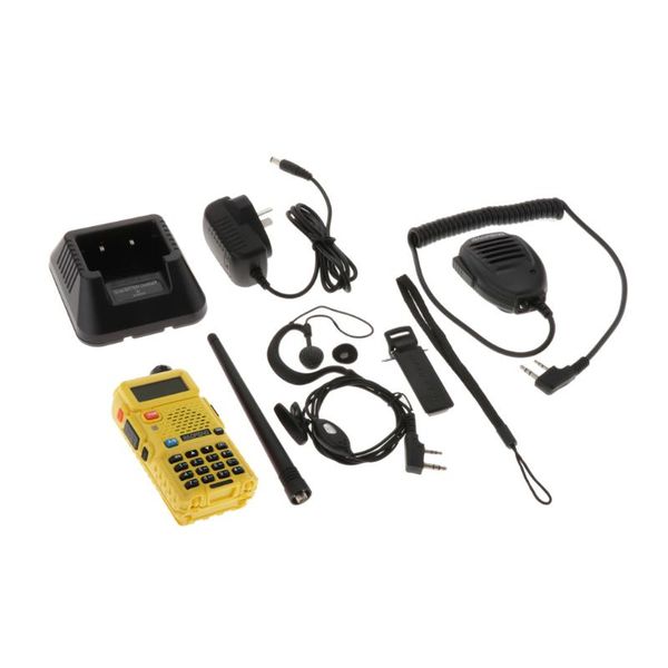 

walkie talkie uv-5r 5w dual band 136-174/400-520mhz fm 2-way radio