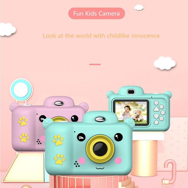 

webcams kids mini digital camera 2.4 inch screen 1080p hd video selfie cartoon cute po