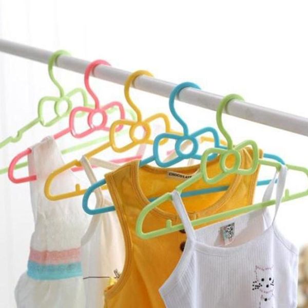 

hangers & racks 10pcs set children's bow hanger home baby clothes