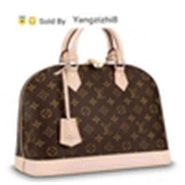 

yangzizhi8 2018 pm m53151 alma new women fashion shows shoulder bags totes handbags handles cross body messenger bags, Black;red