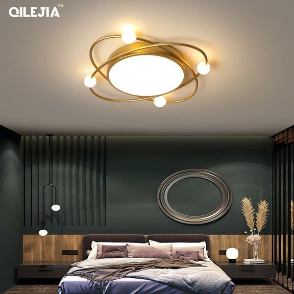 

modern chandeliers master bedroom lamp nordic creative personality led ceiling lamp simple design study household lamps