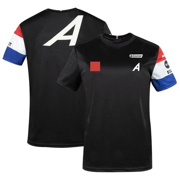 

formula one racing t-shirt f1 team motorsport summer short sleeve men's and women's same style customization