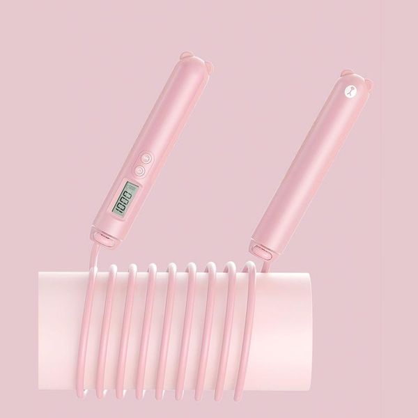 

resistance bands 2-in-1 corded & cordless skipping rope counting digital display screen jump speed for physical exam lose weight