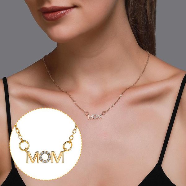 

pendant necklaces mother's day fashion personality creative metal necklace clavicle chain geometric women chains jewelry sets, Silver
