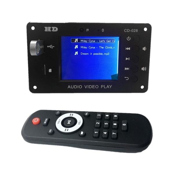 

& mp4 players wireless bluetooth-compatible 5.0 decoder stereo audio hd video player mp3 flac wav ape decoding fm radio usb tf music