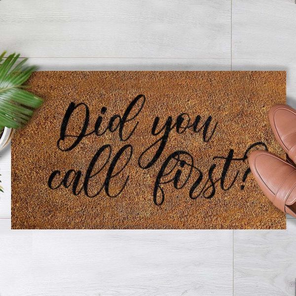 

carpets coir welcome door mats front non-slip memory foam magic school mat bathroom shower comfort square flannel 40x60cm