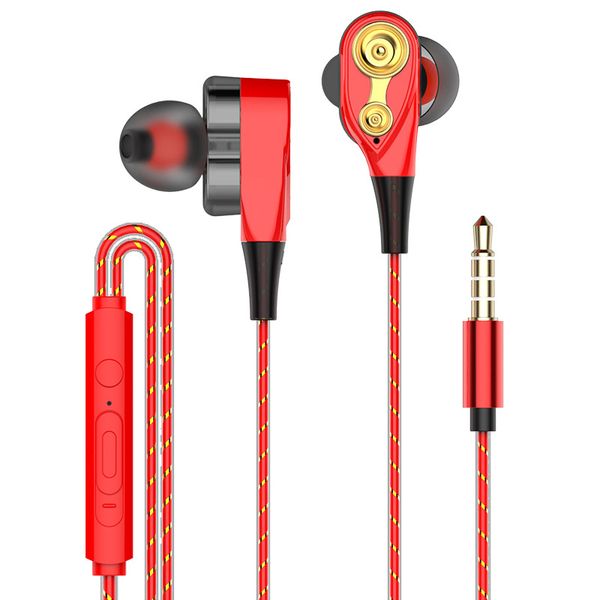 Kulak Kulakiçi Kulaklıklar Derin Bas DJ HiFi Kulaklık Yüksek Çözünürlüklü Çift Dinamik Sürücü Yüksek Sadakat Ses Xiaomi için