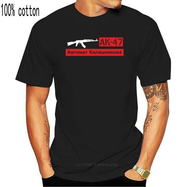 

men's t-shirts kalashnikov tee t shirt grayyyy78174p russia soviet union humorous cotton t-shirt, White;black