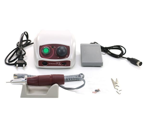 

35000rpm strong 210 120 handpiece strong 207b control box electric nail drill machine manicure kit nail art equipment