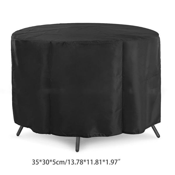 

storage bags outdoor patio furniture cover waterproof windproof anti-fading table chair protector oxford cloth dust proof covers
