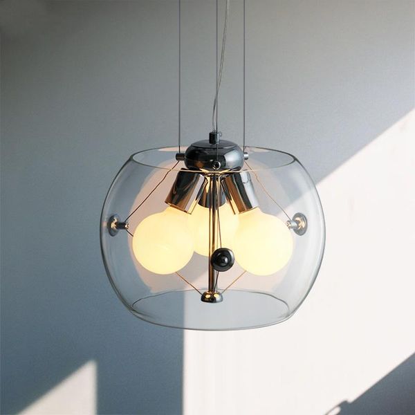 

pendant lamps nordic design modern fashion glass lights led e27 belladora suspension luminaire restaurant kitchen living/dining room