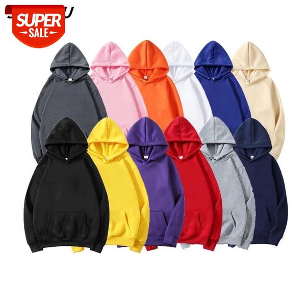 

Fashion Brand Men's Hoodies 2020 Spring Autumn Male Casual Hoodies Sweatshirts Men's Solid Color Sweatshirt Tops moletom #uh2K, Black