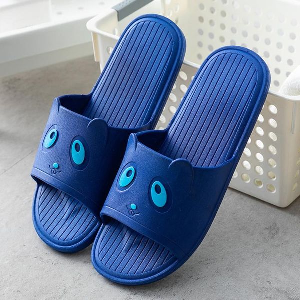

slippers women's fashion anti-slip linen home indoor open toe flat shoes beach casual bathroom sandals, Black