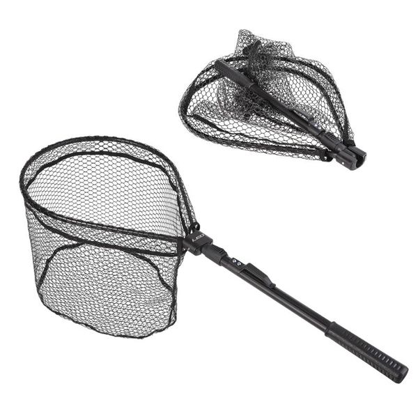 

fishing accessories lixada portable triangle brazil net foldable lightweight nylon aluminum alloy frame