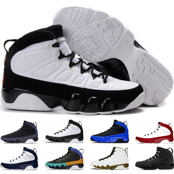 

jumpman 9 9s basketball shoes mens trainers racer blue bred unc gym red citrus men sport sneakers runners