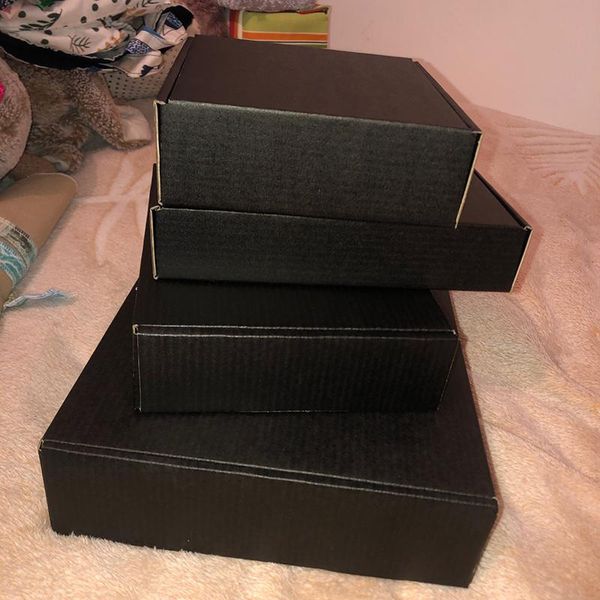 

gift wrap 5pcs kraft box package 3layer corrugated carton support to customized