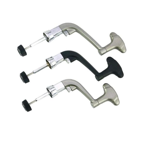 

baitcasting reels dragonpad metal spinning reel handle replace folding rocker arm crank fishing handles (random color)