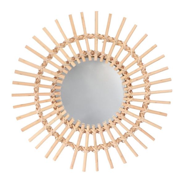 

mirrors 1pc wall hanging makeup mirror decorative household cosmetic khaki