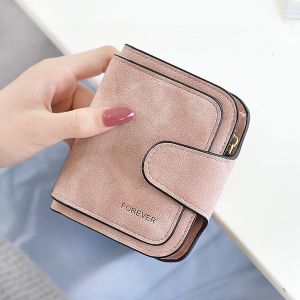 

salesale2021 on on new print cap rits coupling small women wallet short coin card purse vintage matte, Red;black