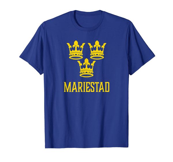 

mariestad, sweden - swedish sverige t-shirt, White;black