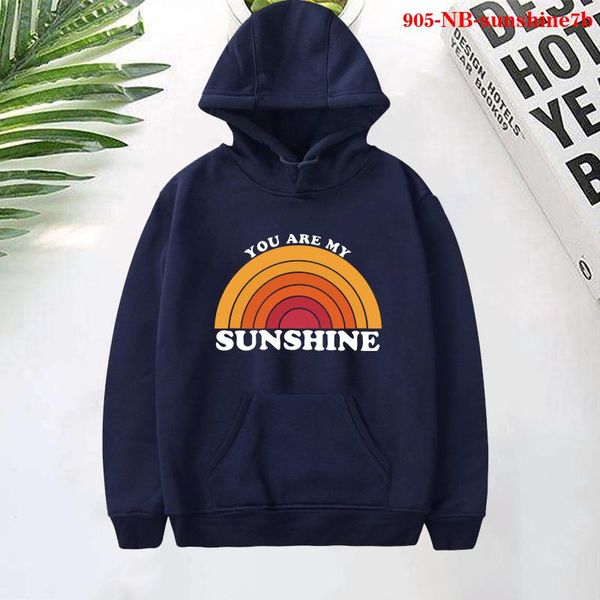 

men's hoodies & sweatshirts bring on the sunshine sweatshirt men clothing harajuku pullovers vintage hoodie long sleeve casual for wome, Black