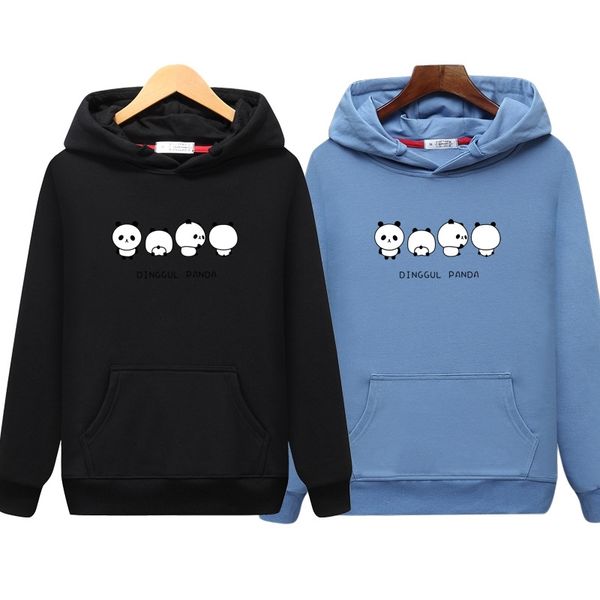 

hoodiesspring and autumn 2019 new korean fashion hooded sweater casual loose cotton pullover long sleeve women's undercoat, Black