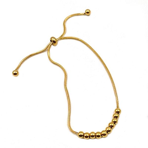 

chains literary and fresh transfer beads bracelet adjustable hypoallergenic female decorative accessories, Silver