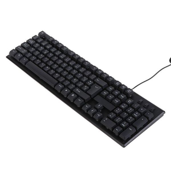 

spanish/english silent keyboard waterproof office for windows computer keyboards