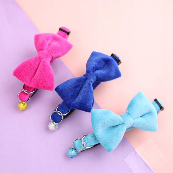 

dog collars & leashes pet bowknot collar small strangulation medium products leash cat