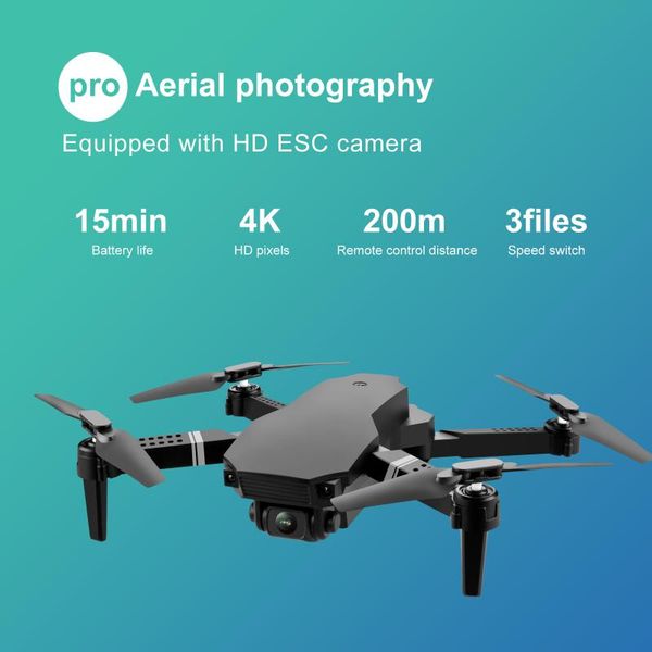 

drones s70 drone 4k professional hd dual camera foldable height keeping quadcopter dron wifi fpv 1080p real-time toy gifts for boys