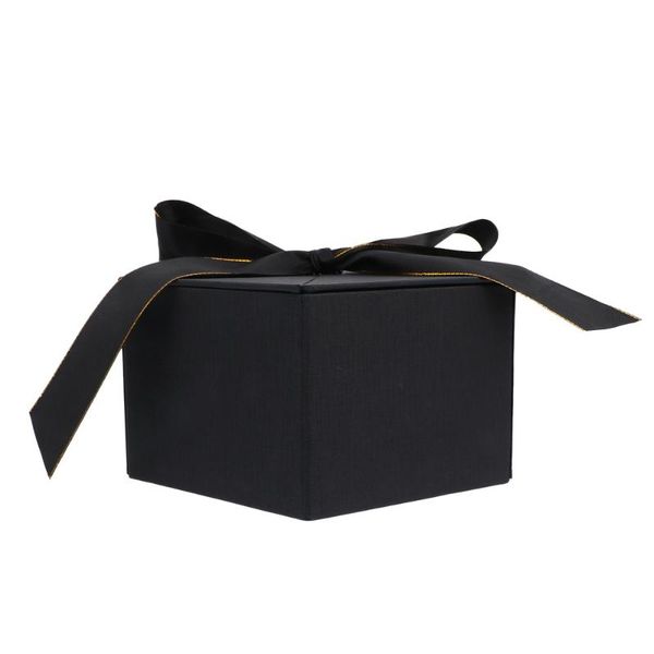 

1pc hexagon container wedding gift box festival candy boxes exquisite box