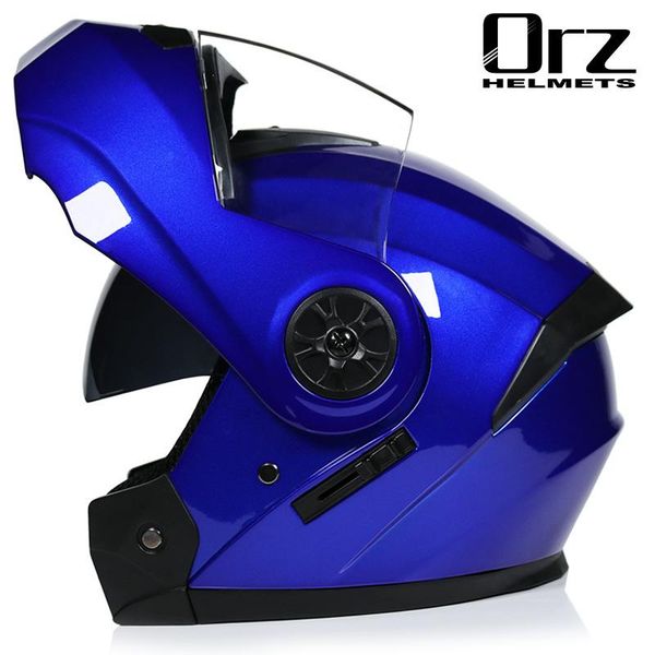 

motorcycle helmets dual lens helmet racing motocross modular carbon fibre full face flip up cascos para moto