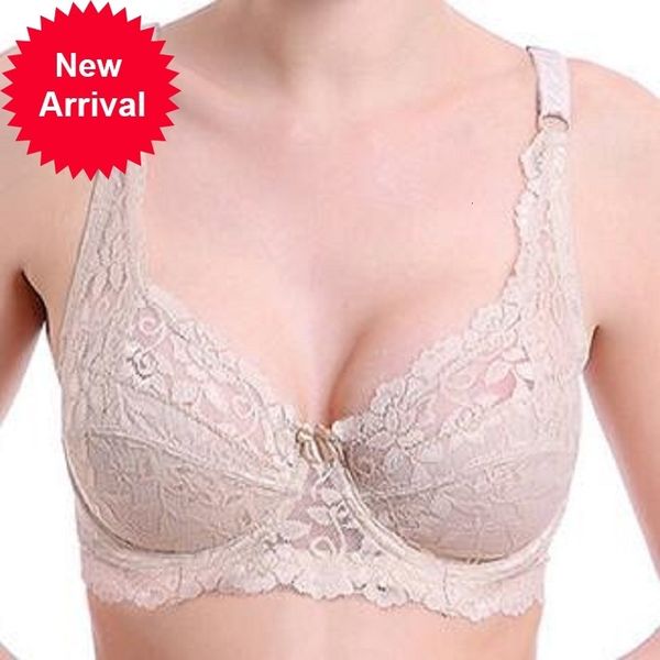 

full lace push up bra for back button fashion women underwear brassiere gather thin sponge modis bralette lingerie, Red;black