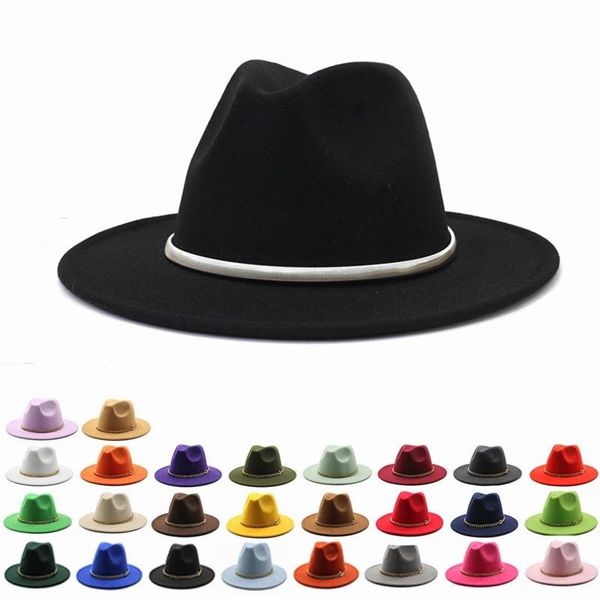 

wide brim hats simple women blue fedora jazz hat british style trilby party formal panama cap dress cowboy autumn, Blue;gray