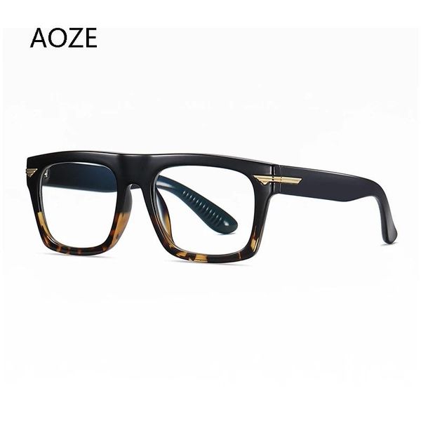 

sunglasses 2021 fashion brand design eyewear high vintage square style tr90 anti blue plain oculos de grau uv400, White;black