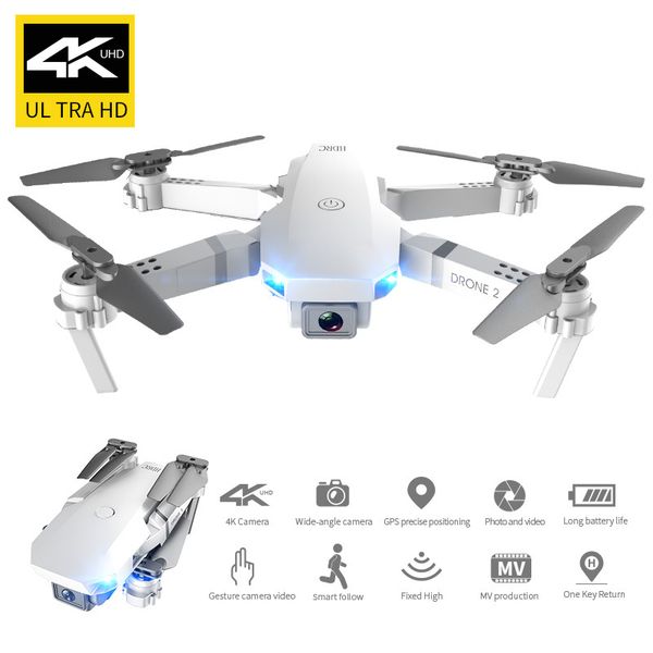 

E59 Quadcopter Fixed Height Folding Drone Wifi Real-time Aerial Photography 4k Aerial Remote Control Aircraft VS E58, 720p 1 battery